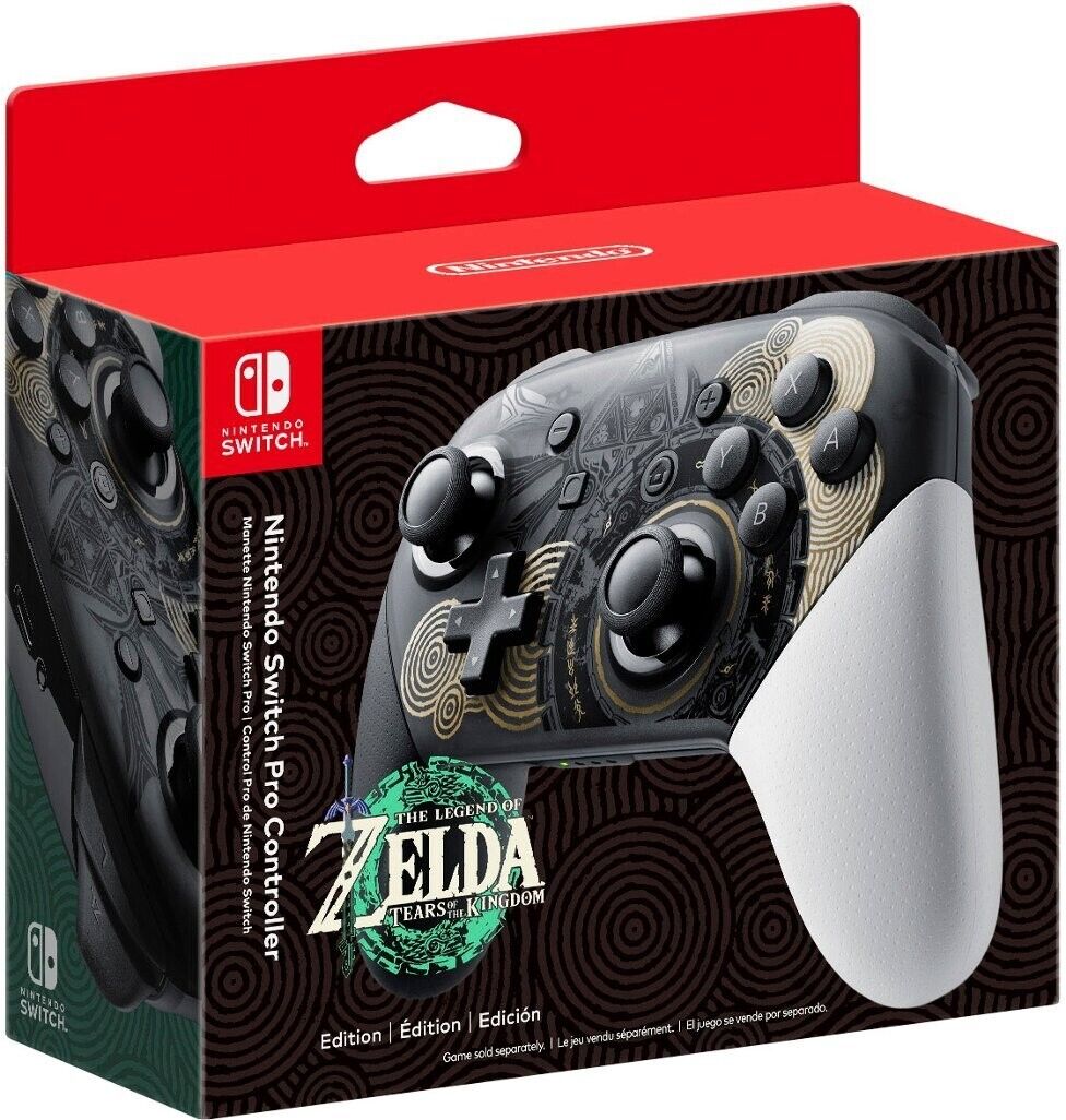 Nintendo Switch Pro Controller - the Legend of Zelda: Tears of the Kingdom Edition