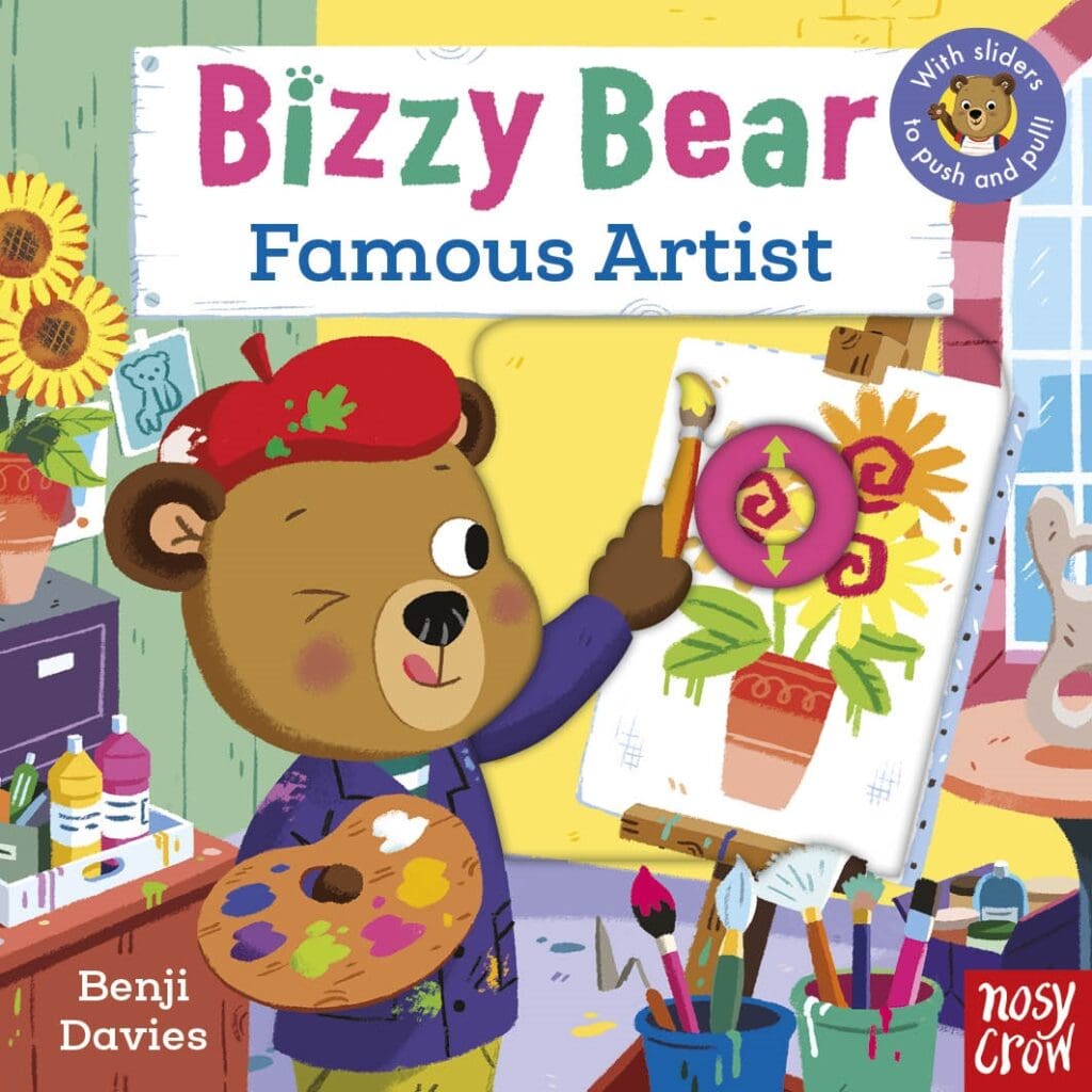 Bizzy Bear: Famous Artist (Hardcover)