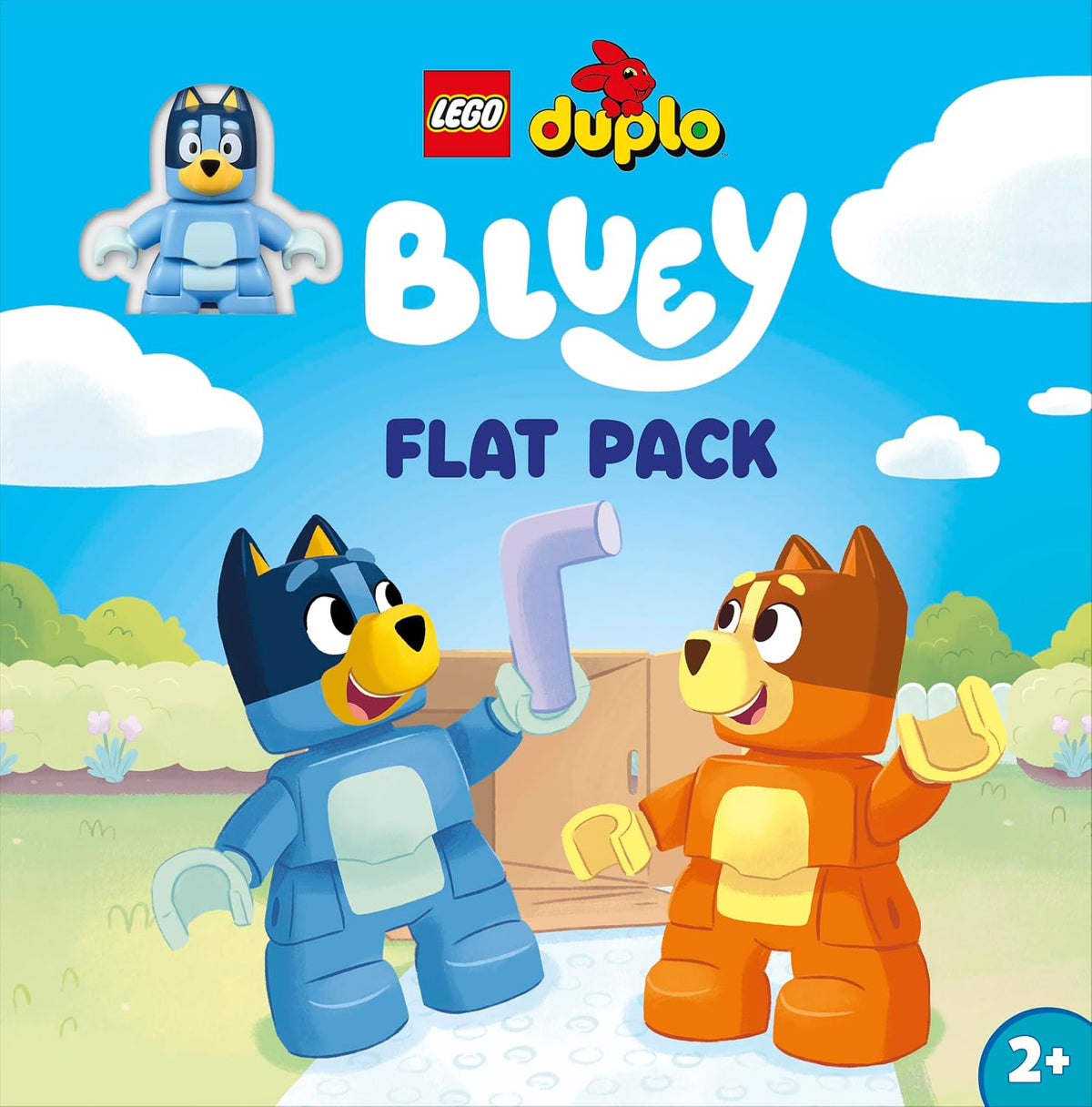 LEGO DUPLO Bluey Flat Pack: With LEGO DUPLO Bluey Figure! (Hardcover)