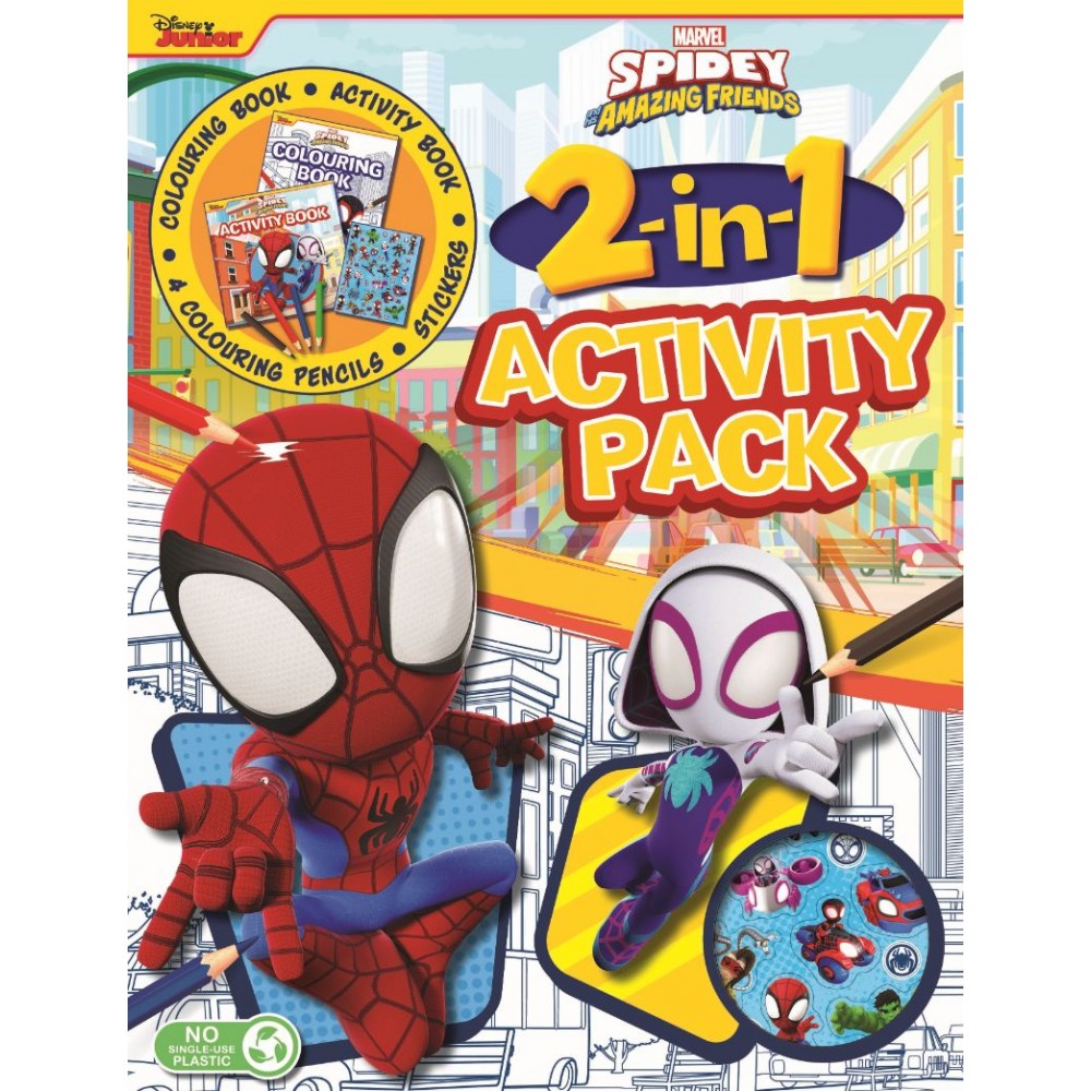 Marvel Spidey and His Amazing Friends: 2-in-1 Activity Pack