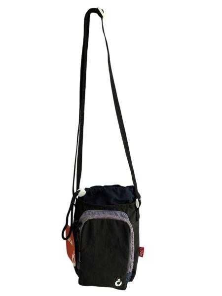 LOOM Water Bottle Sling Bag V2 – Black / Blue