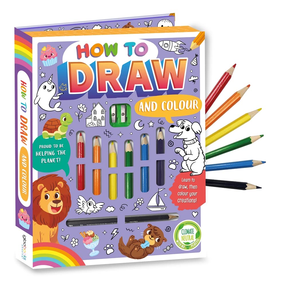  How To Draw And Color by Igloo Books Ltd