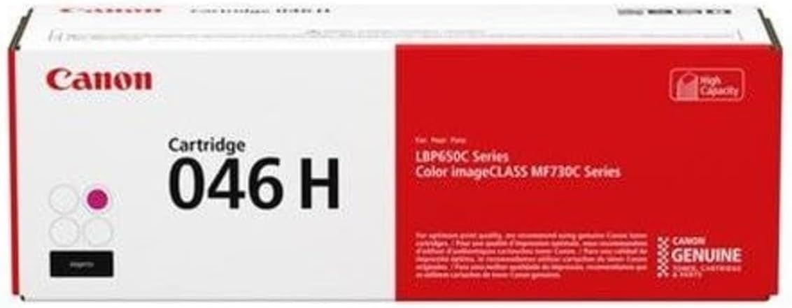 Canon Laser Toner Cartridge 046H Magenta (High Yield)