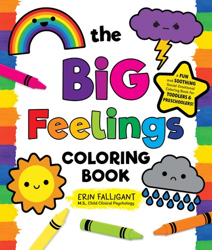 BIG FEELINGS TODDLER COLORING BK