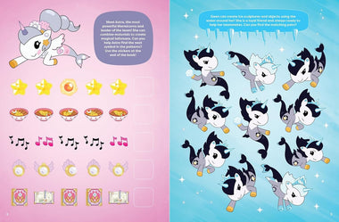 Mermicorno: Starfall Official Sticker Book (Hardcover)
