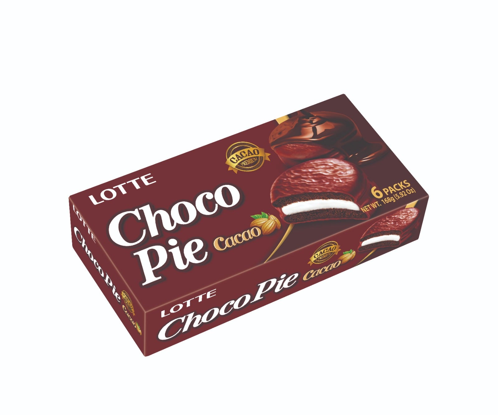 Lotte Choco Cacao Pie 28gx6x16 -6s