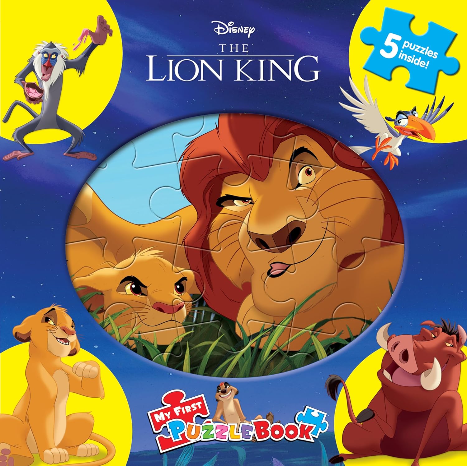 My First Puzzle Book: Disney Lion King