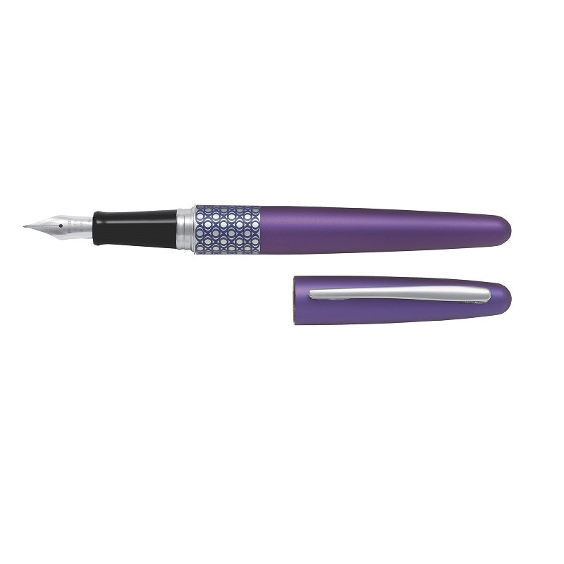 PILOT MR3 SERIES FOUNTAIN PEN, MEDIUM NIB, ELLIPSE DESIGN