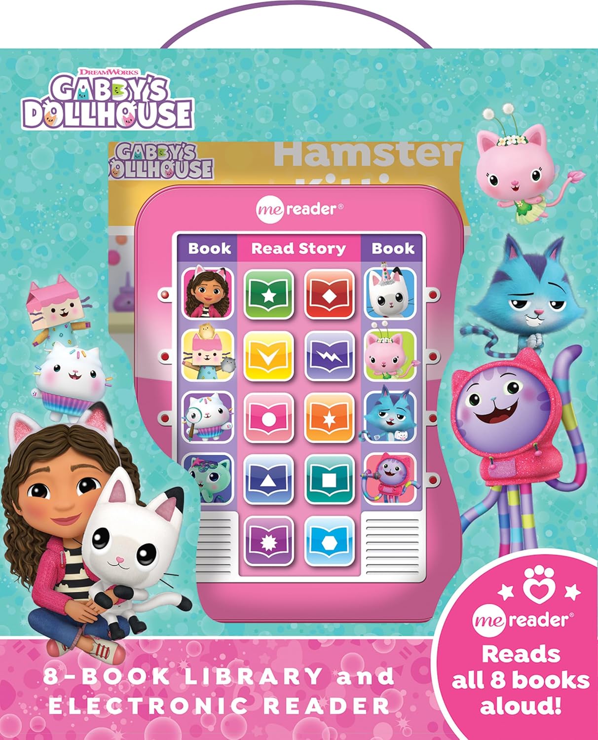 Gabby's Dollhouse Me Reader - 8 Book Box (Hardcover)