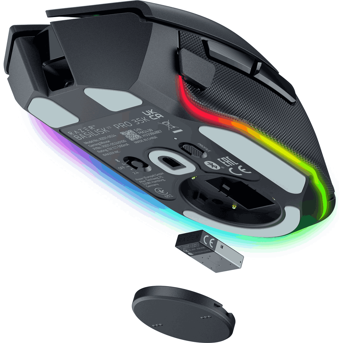 Razer Basilisk V3 Pro 35K Ergonomic Wireless Gaming Mouse Black
