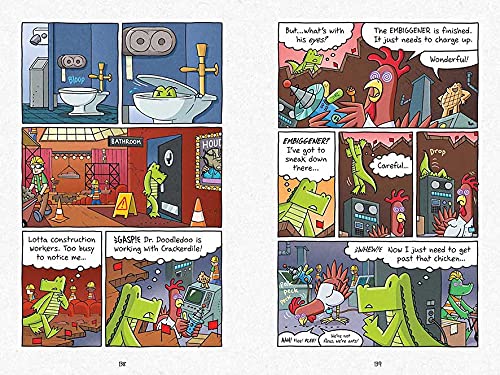 InvestiGators 03: Off the Hook - A Laugh-Out-Loud Comic Book Adventure! (Paperback)