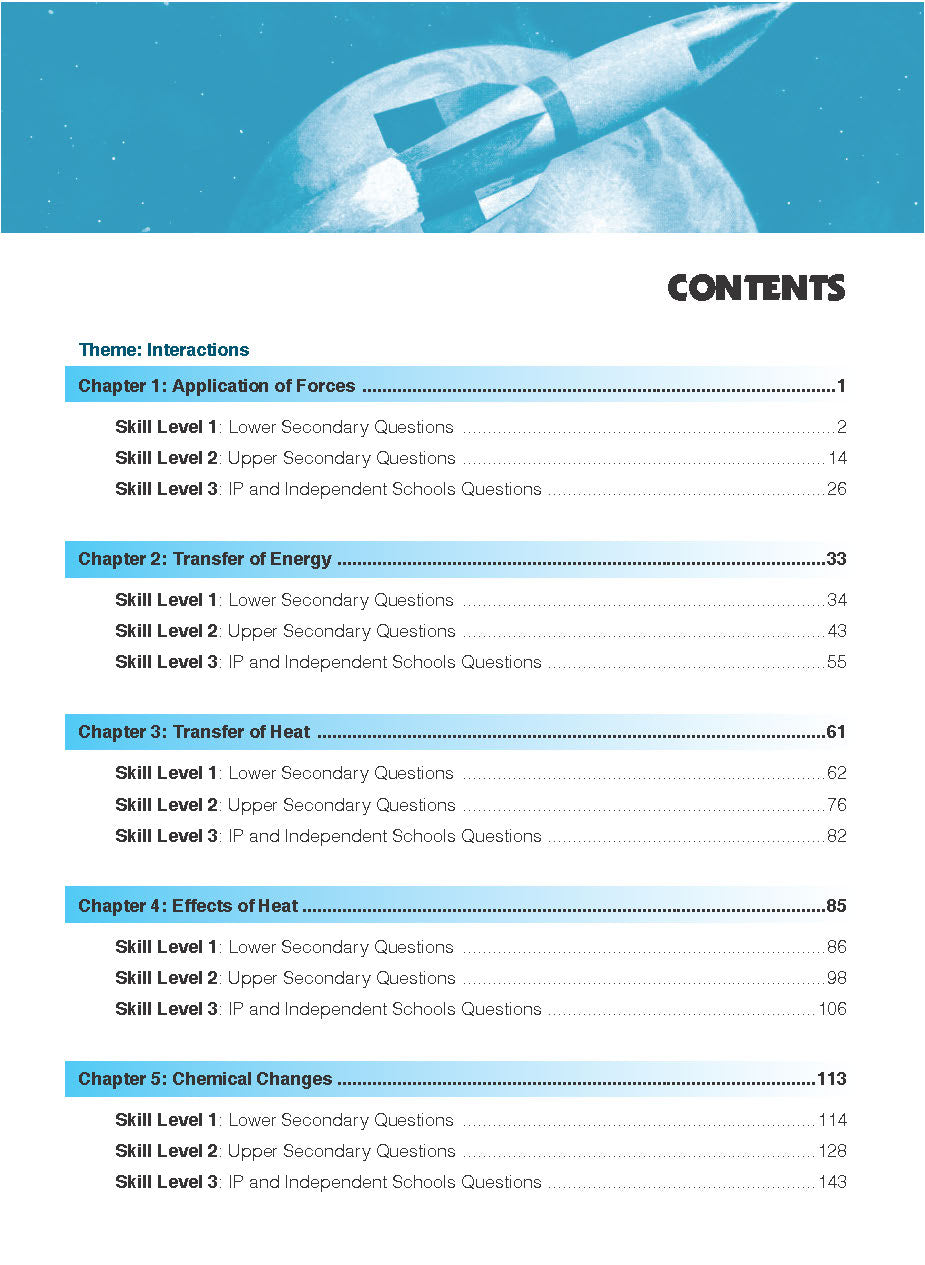 Secondary 2 G3 Science Topical Course Assessment