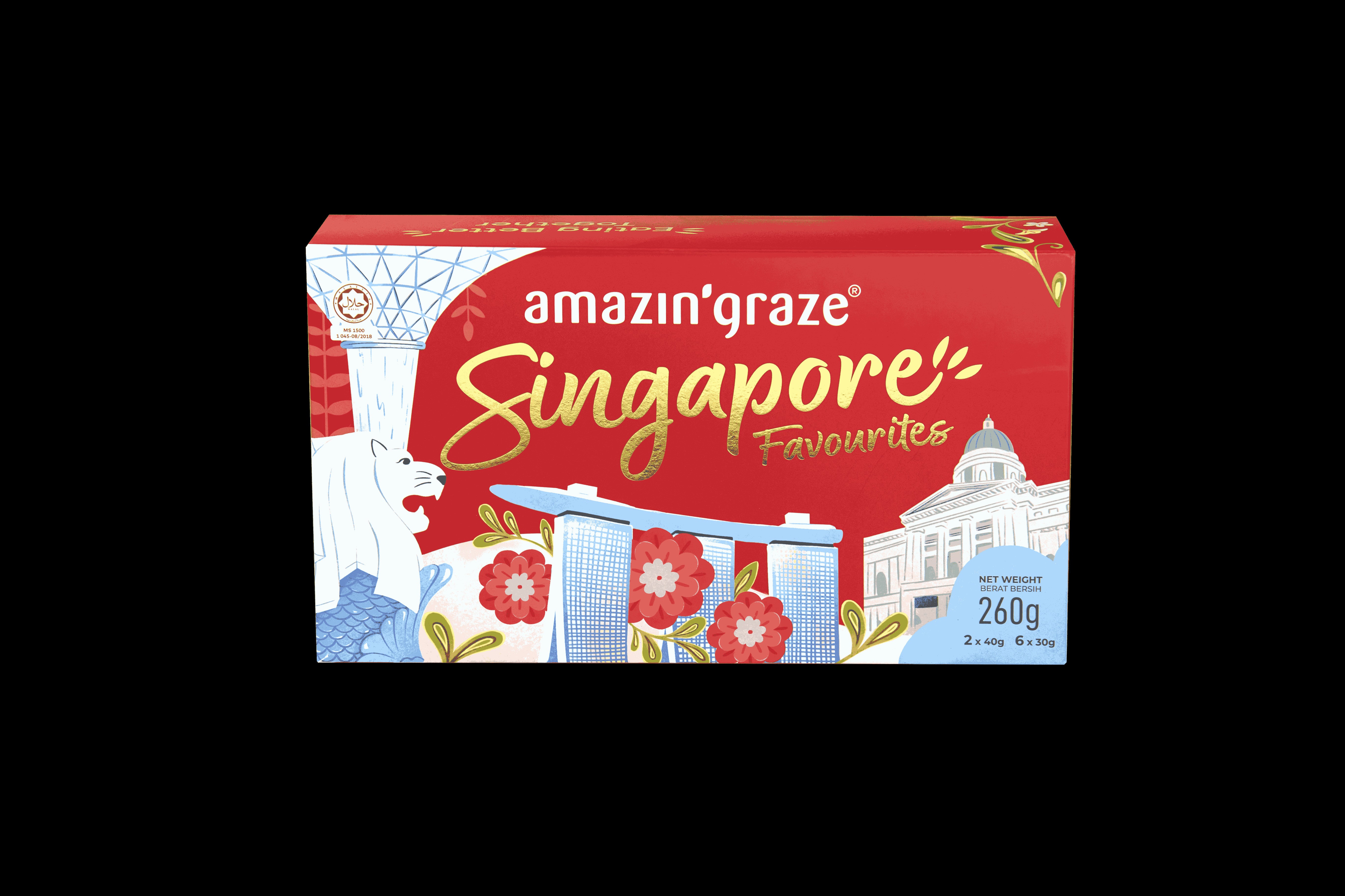 Amazin Graze Singapore Tourism Box 260g