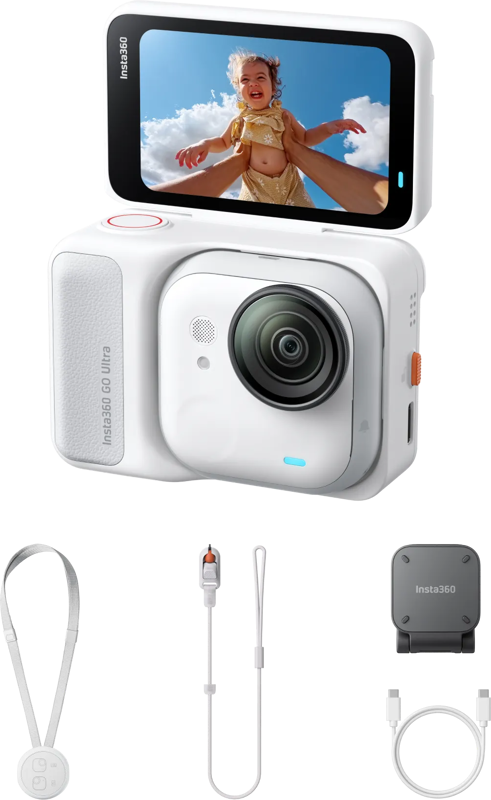Insta360 GO Ultra Standard Bundle (Arctic White)