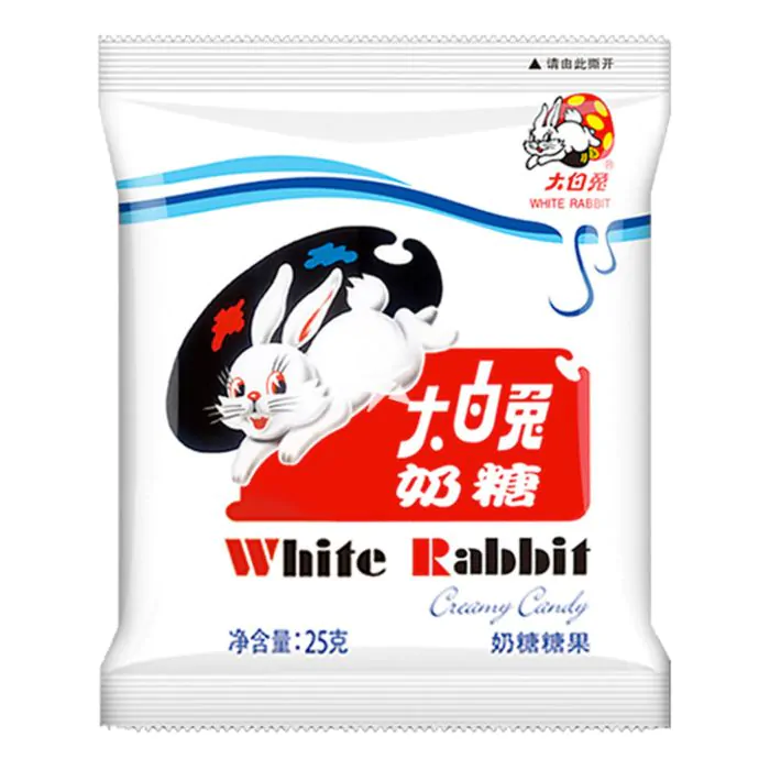 White Rabbit Original Creamy Candy 25g (Small Bag) – Popular Book ...