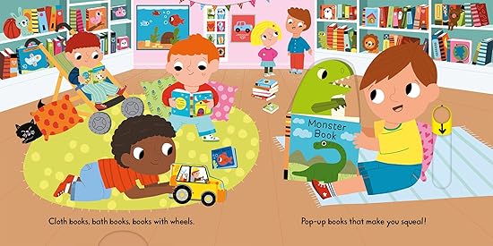 Busy Bookstore: Push, Pull, Slide (Busy Books) – Board Book