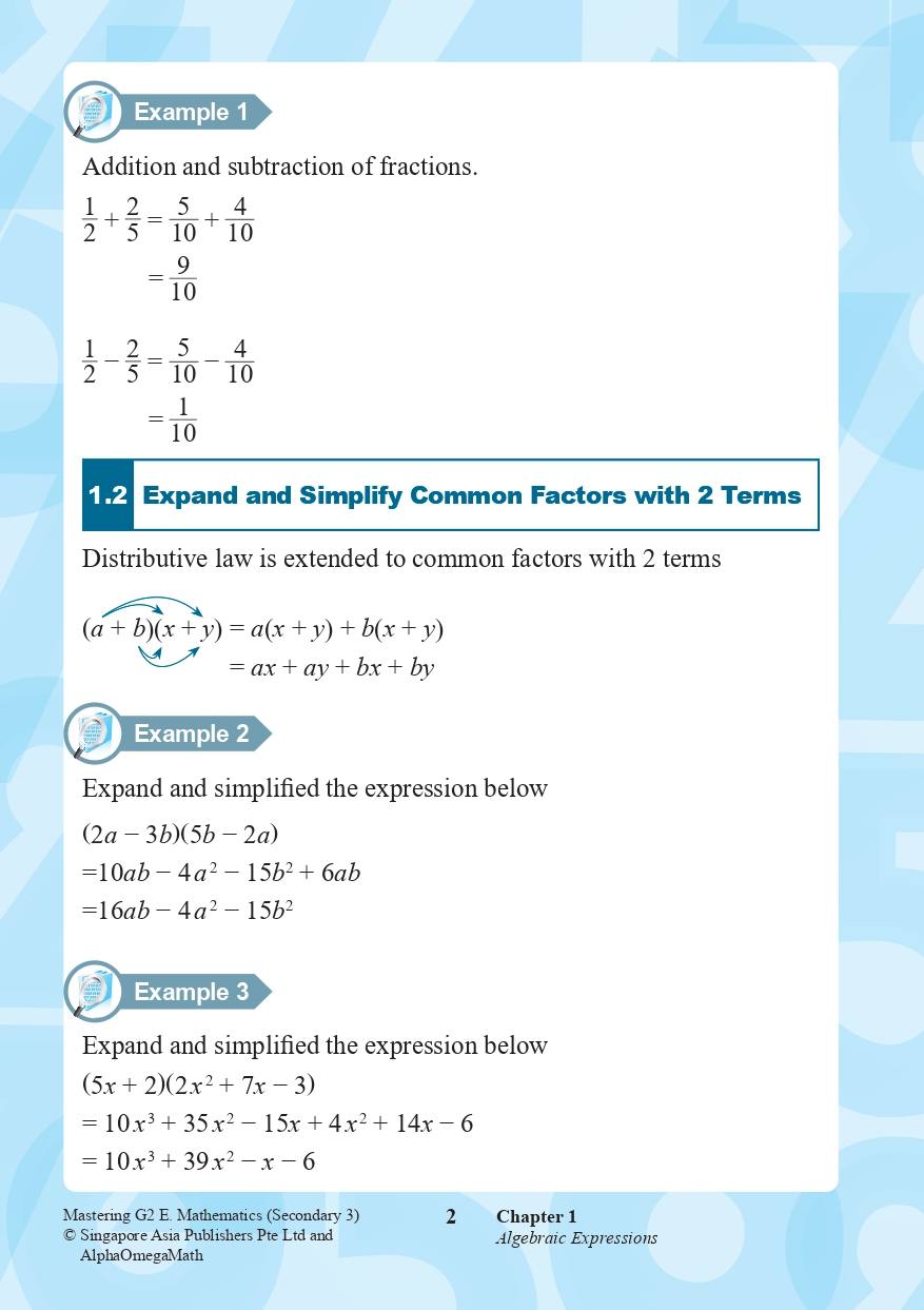 Mastering G2 ELEMENTARY MATHEMATICS Secondary 3