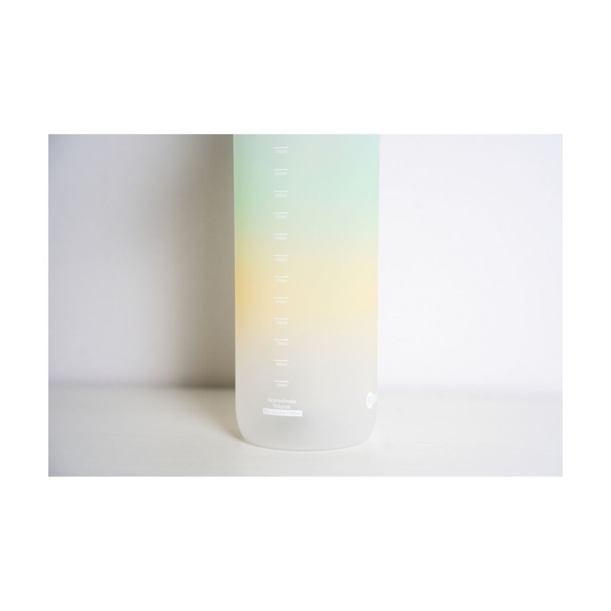 Pop Bazic Gradient Water Bottle 1000ml - Spring Meadow