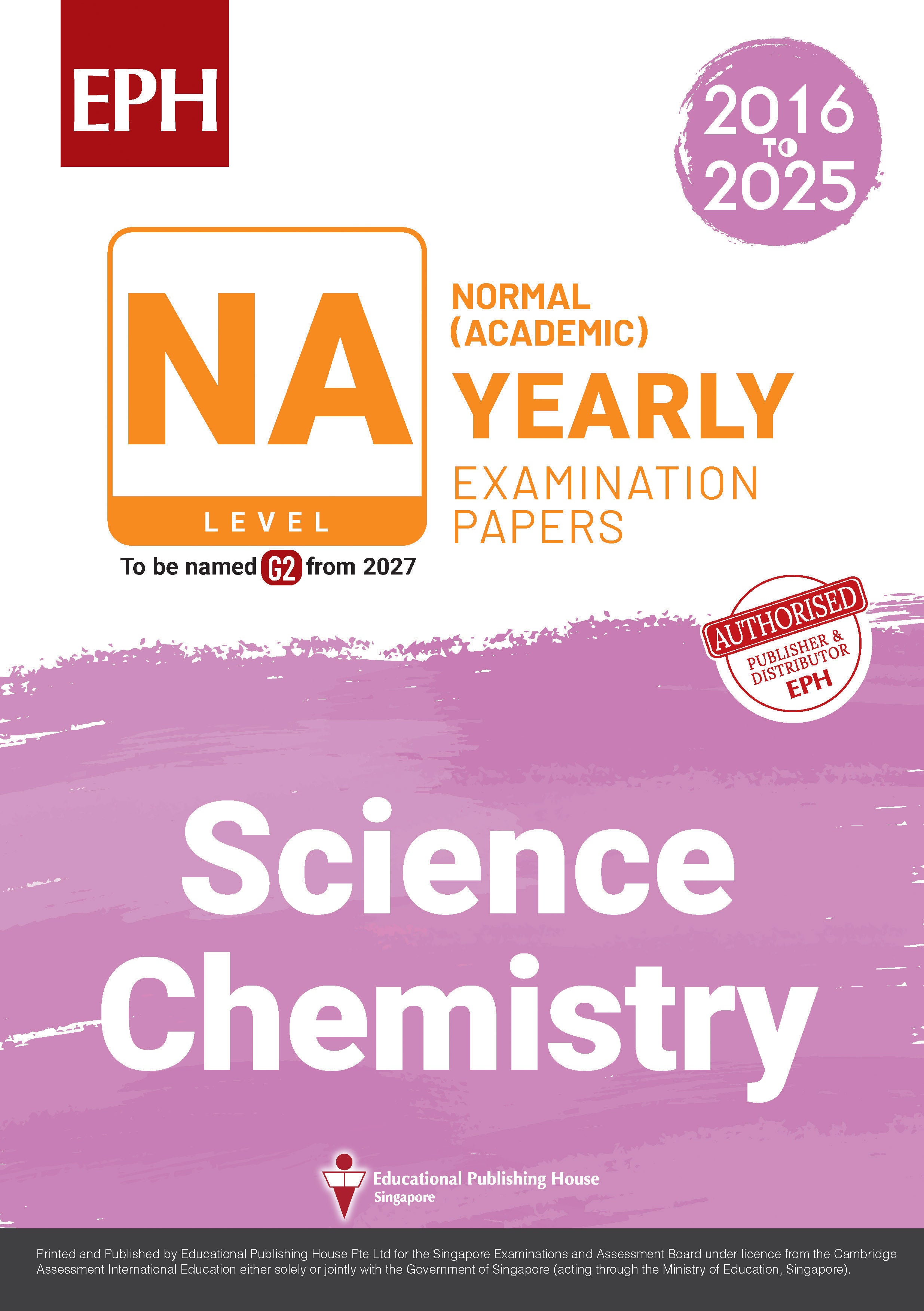 NA Science Chemistry Examination Q&A 16-25 (Yearly)