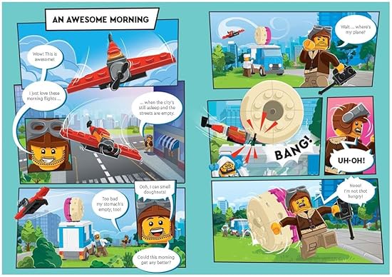 LEGO® City: Time For Take-Off! Activity Book (With Freddie Flyer Minifigure And Toy Plane Mini-Build) – Paperback