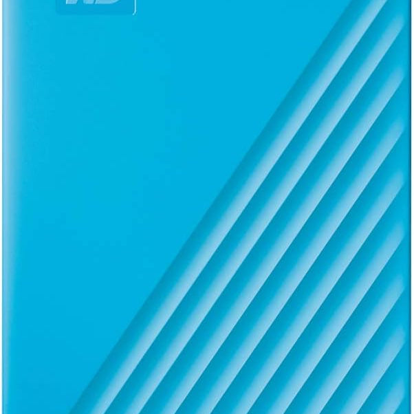 Western Digital WDBPKJ0040BBL-WESN My Passport Portable External Hard Drive, 4TB, Blue