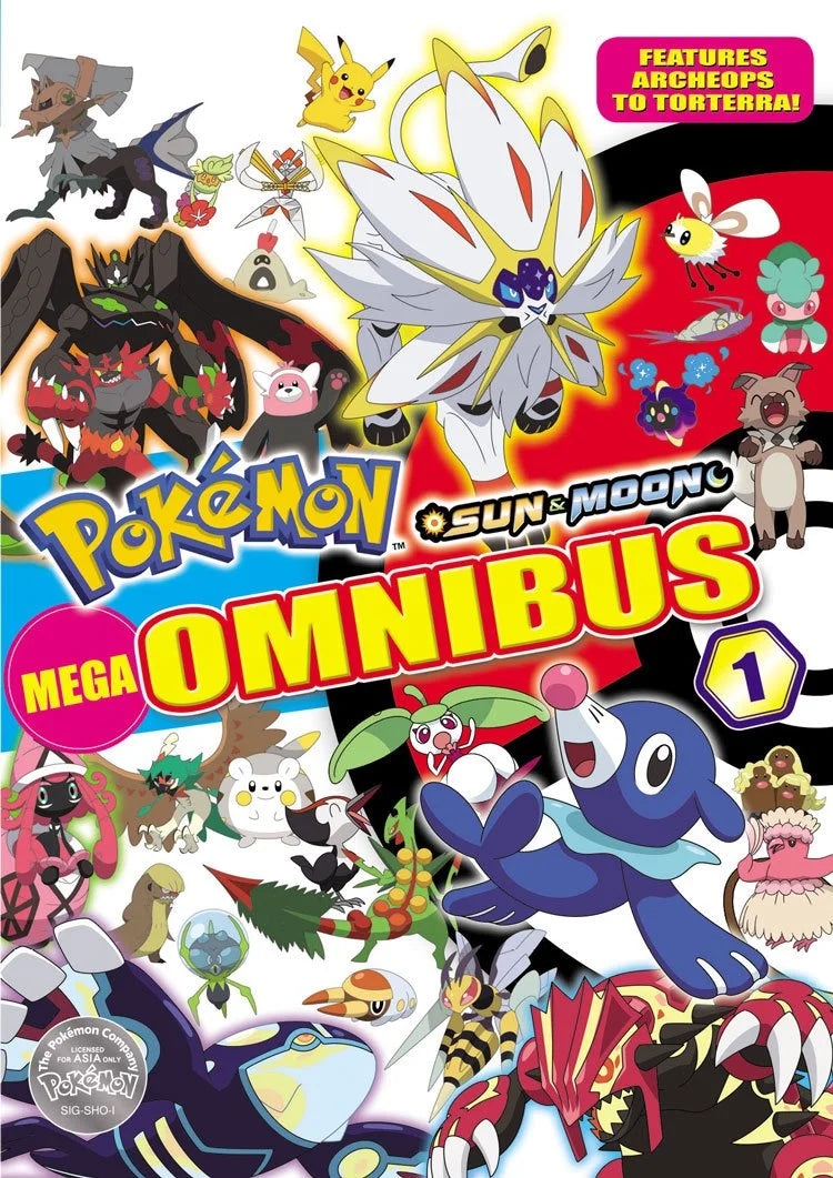 Pokémon Sun & Moon Mega Omnibus Vol. 1 (Part 1)
