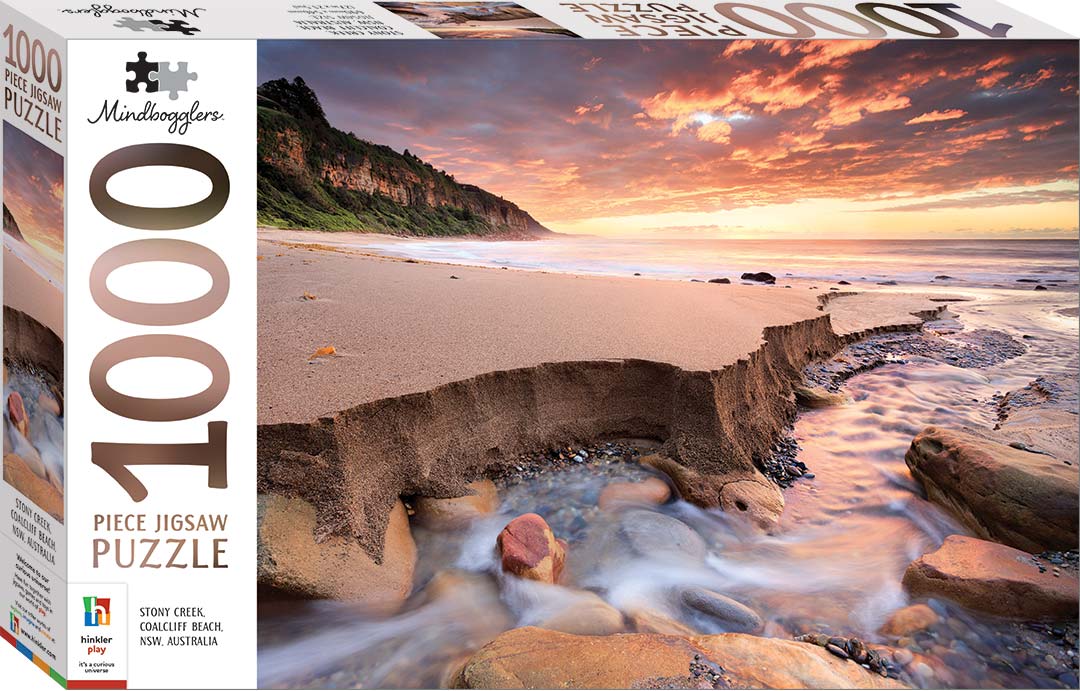 HINKLER MINDBOGGLERS 1000 PIECE JIGSAW PUZZLE STONY CREEK, AUSTRALIA