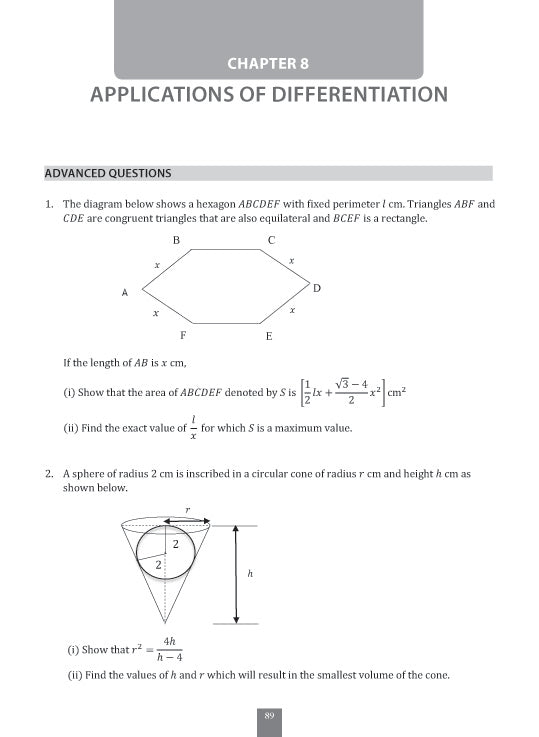 A-Level - Mastering H2 Mathematics with Worked Solutions 2nd Edition