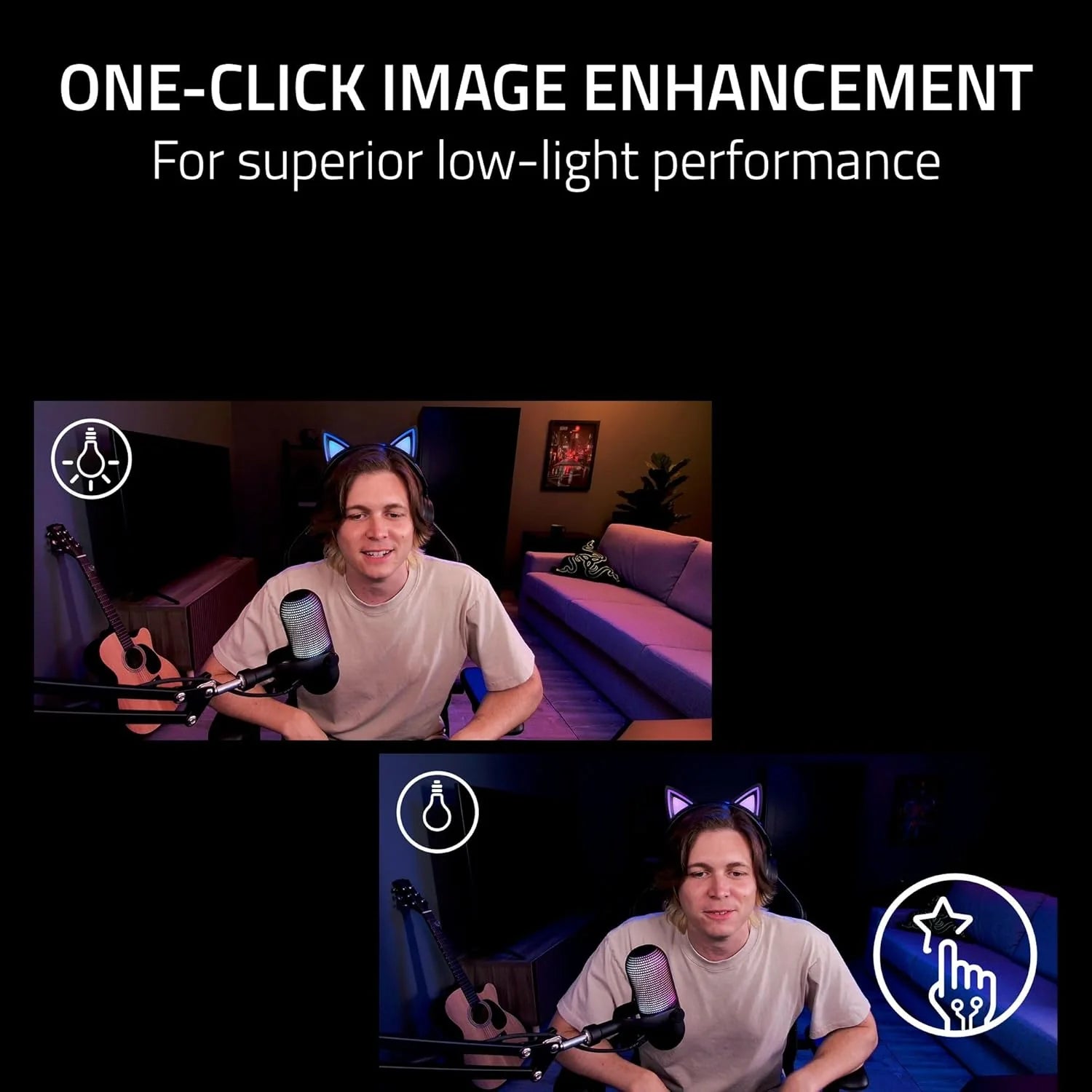 Razer Kiyo V2 4K 30FPS AI Webcam