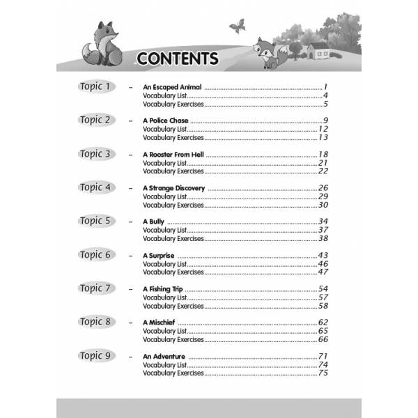 Primary 4 Vocabulary for Composition