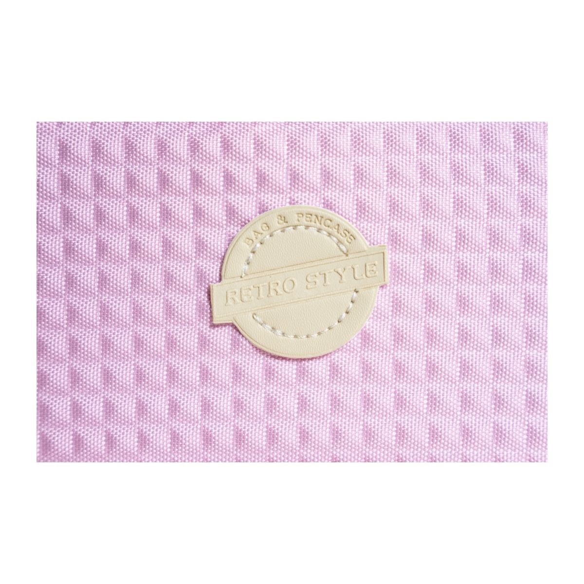 Pop Bazic Single Zip Pencil Bag (Pink) - PB-820RN-Pink