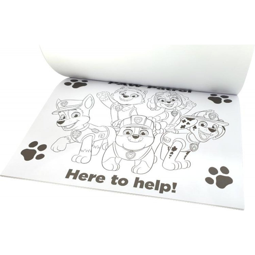 PAW PATROL ACTIVITY COLOURING BOOK WITH REUSABLE STICKERS AB-2