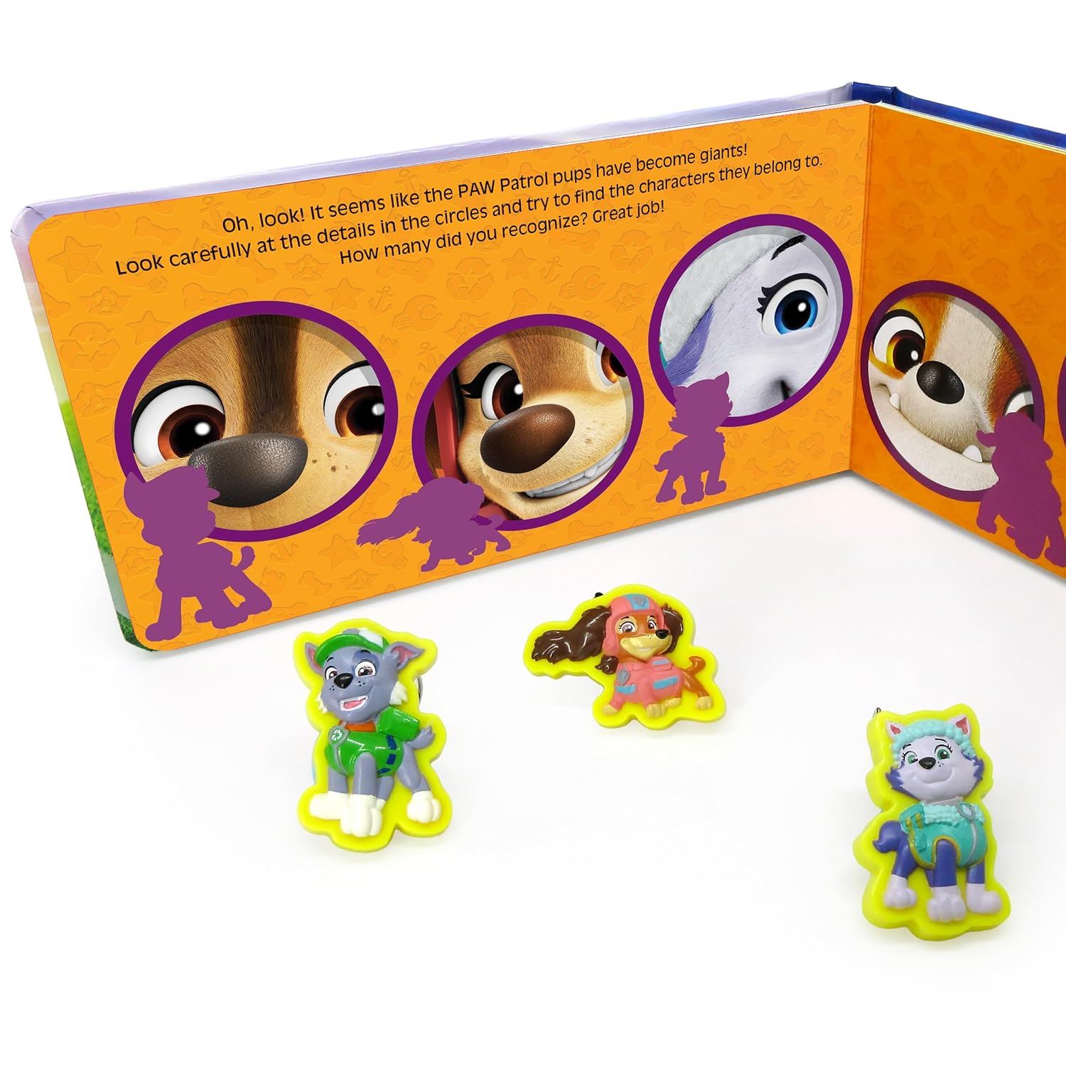 Paw Patrol Stuck on Stories - Activity Books for Kids (16-Page Storybook, 8 Toy Suction Cups, 2 Board Games) Novelty Book – Picture Book