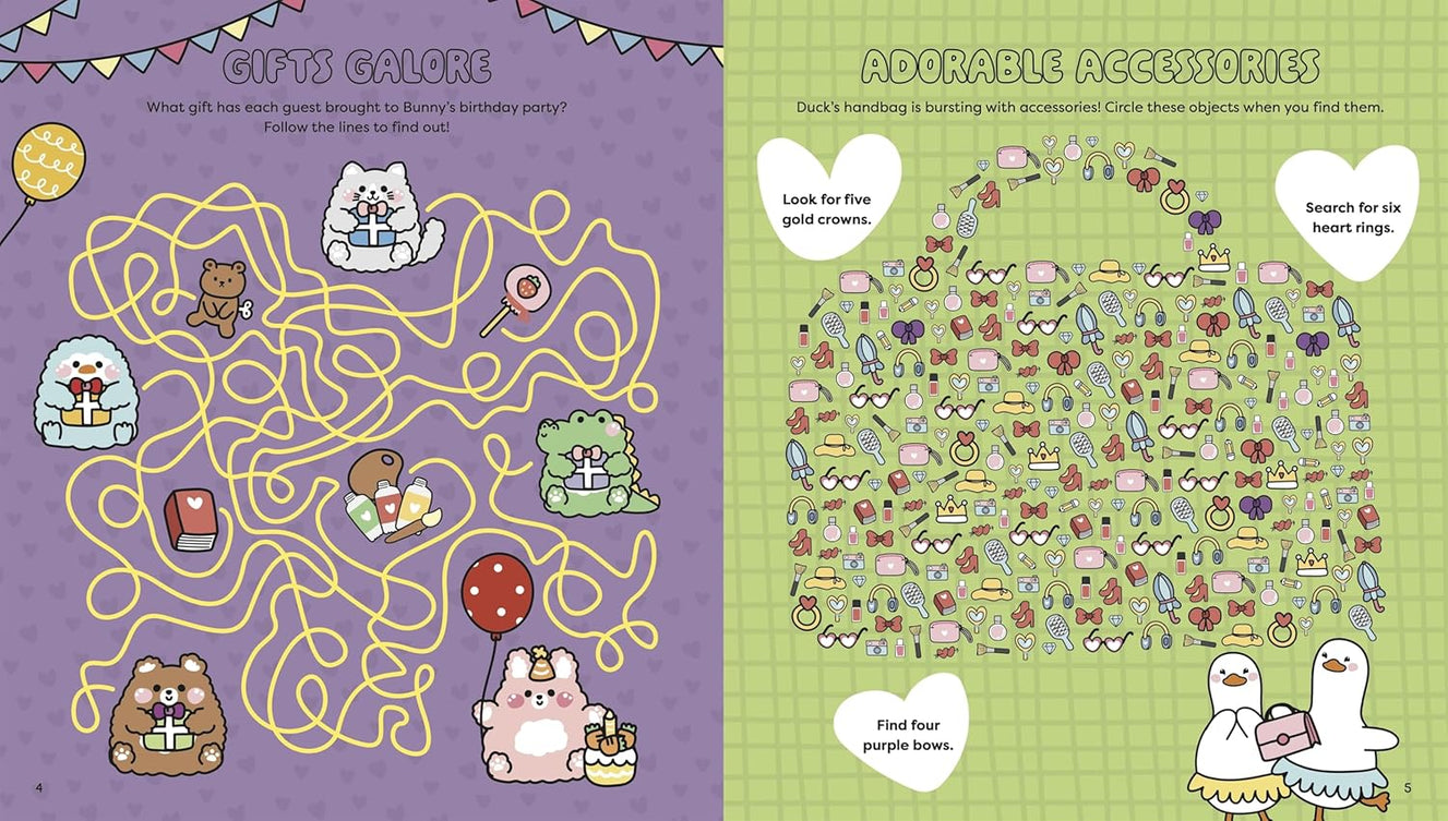 Kawaii Cuties Activity Book (Paperback)