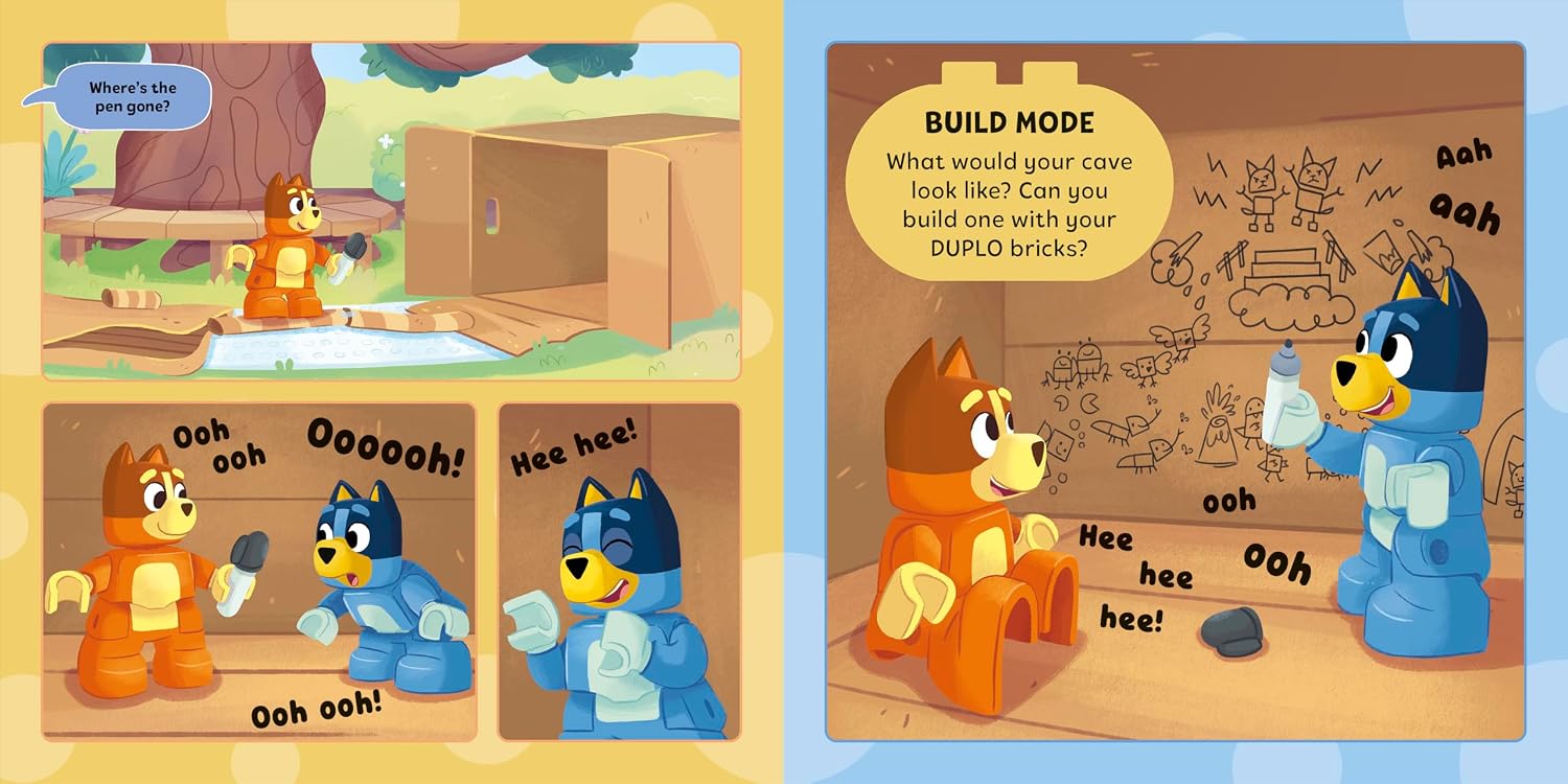 LEGO DUPLO Bluey Flat Pack: With LEGO DUPLO Bluey Figure! (Hardcover)