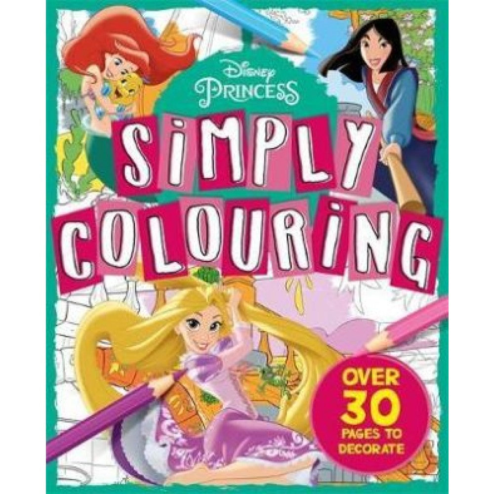 Disney Princess: Simply Colouring