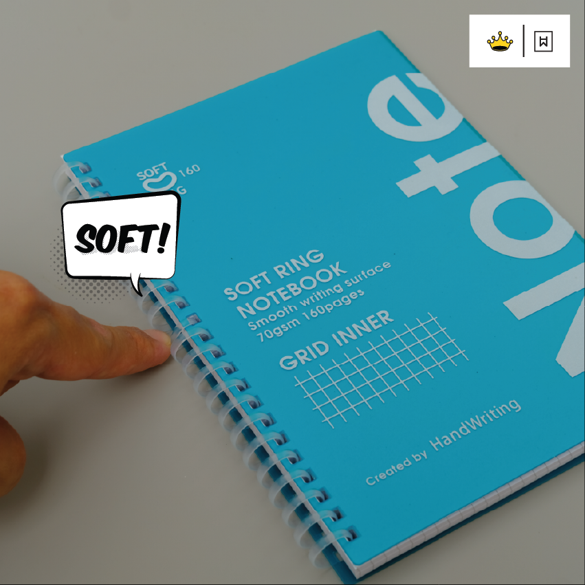 Hw Soft Ring Line Notebook A5 70g 160pg