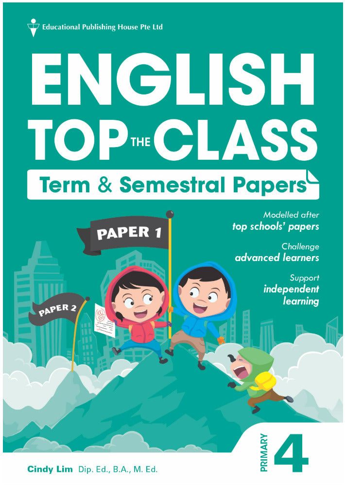 Primary 4 English Top The Class Term/Semestral Papers QR