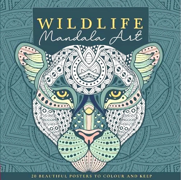 Go-mandala Art: Wildlife Colouring (Paperback)