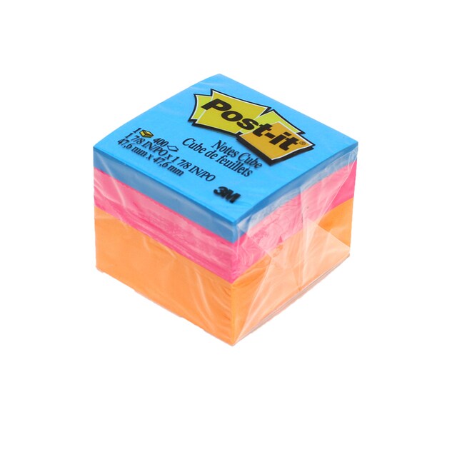 Post-it® 2051-N Cube Notes, 2x2"
