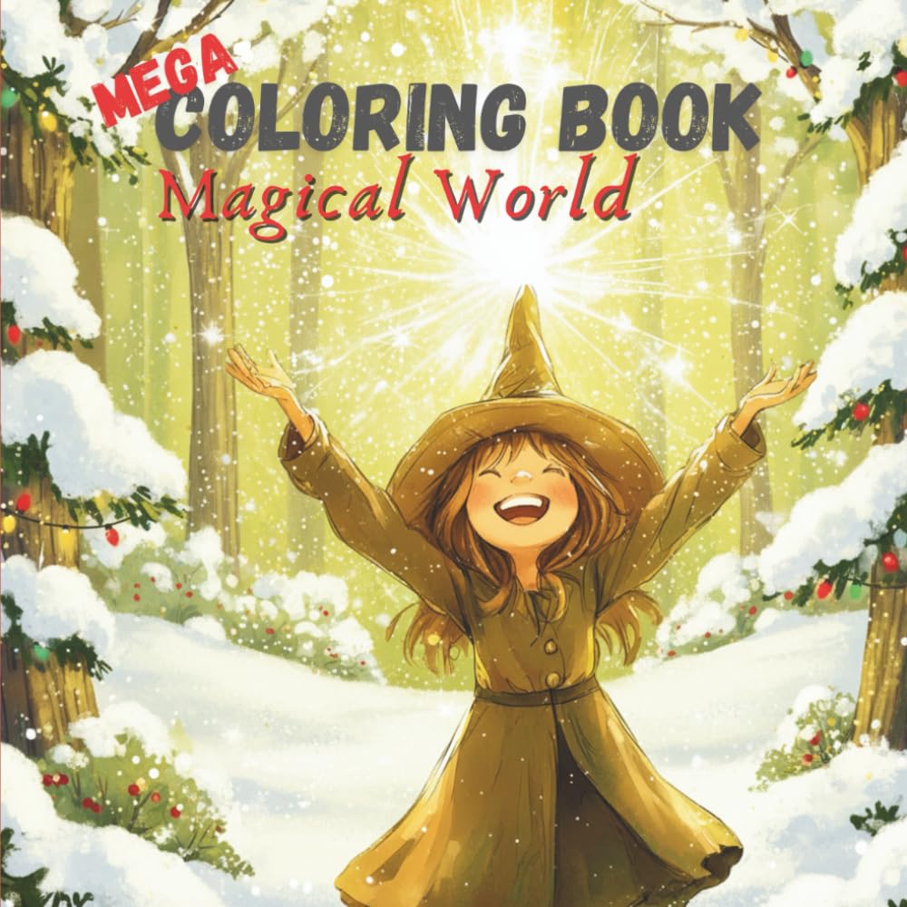 Magical World - Mega Coloring Book 