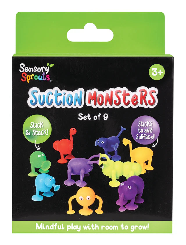 SENSORY SPROUTS SUCTION MONSTERS SET