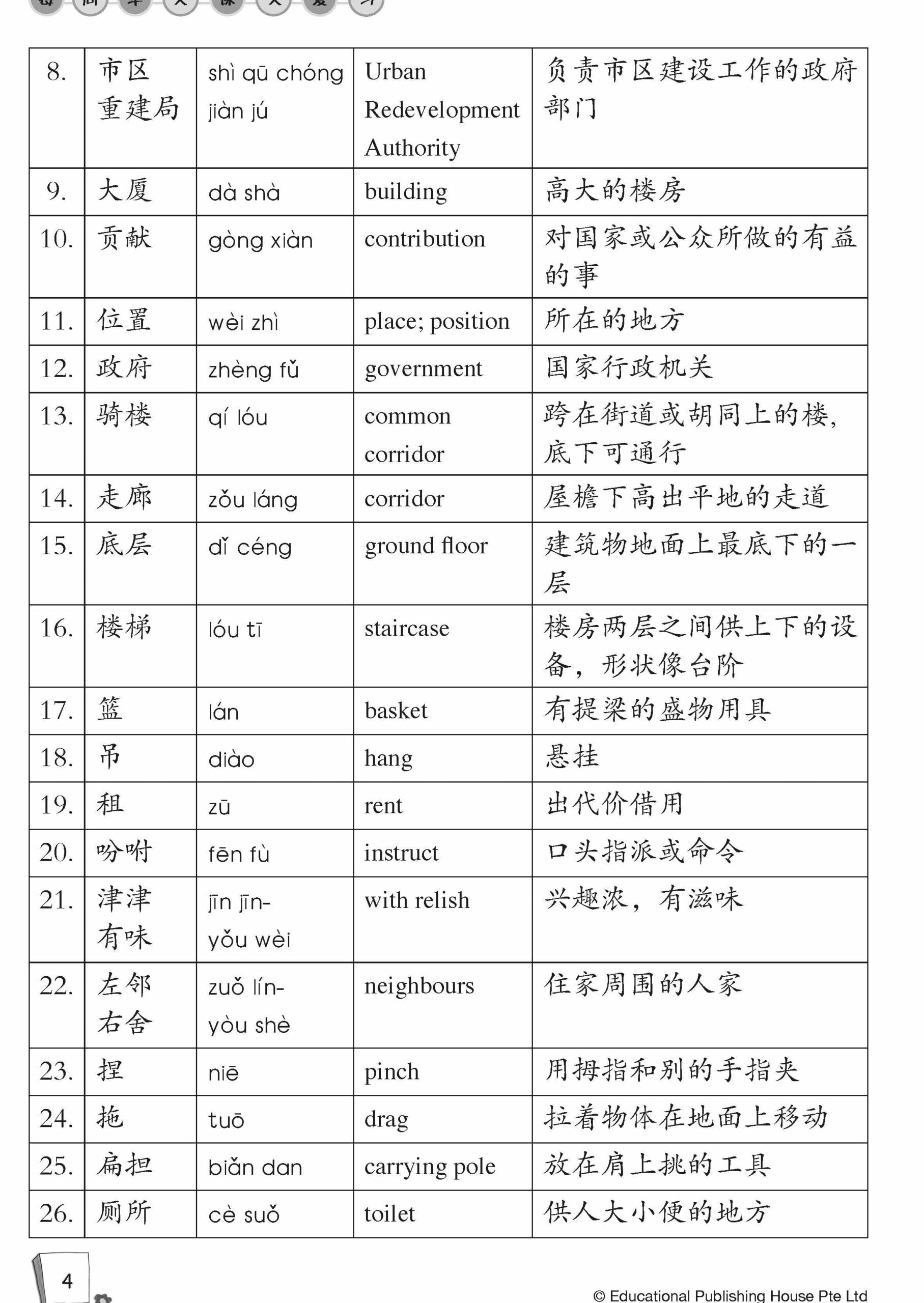 Primary 6B Chinese Weekly Revision 每周华文课文复习 (4th Edition)