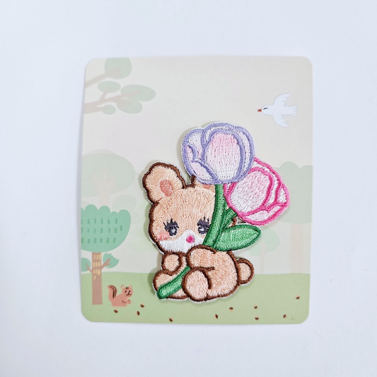 FABRIC PATCH-ON MULTI-PURPOSE EMBROIDERY STICKERS 25010025