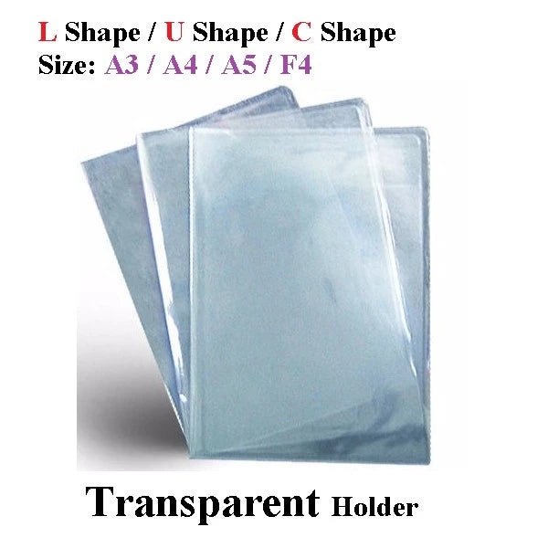 SeaKing C-Shape Transparent Folder A3