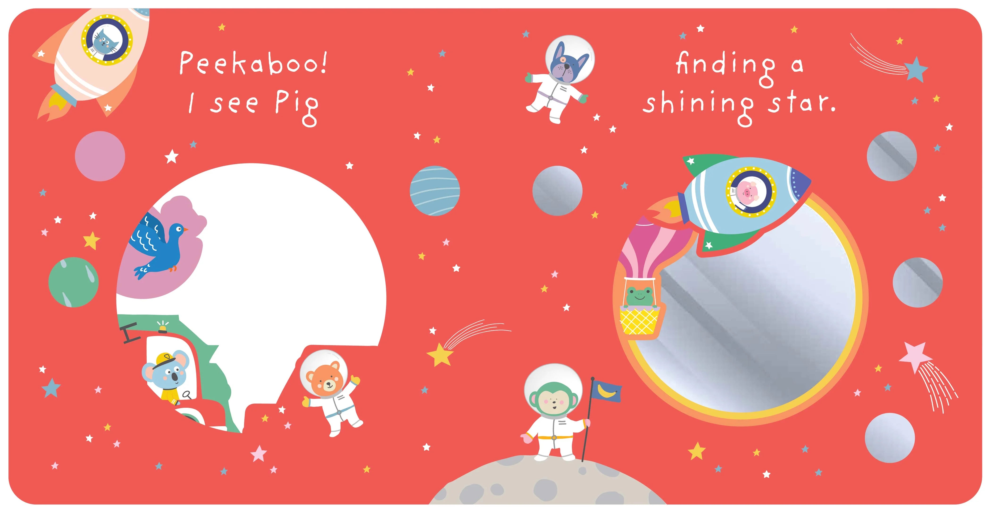 Peekaboo I See You Mirror Board Book