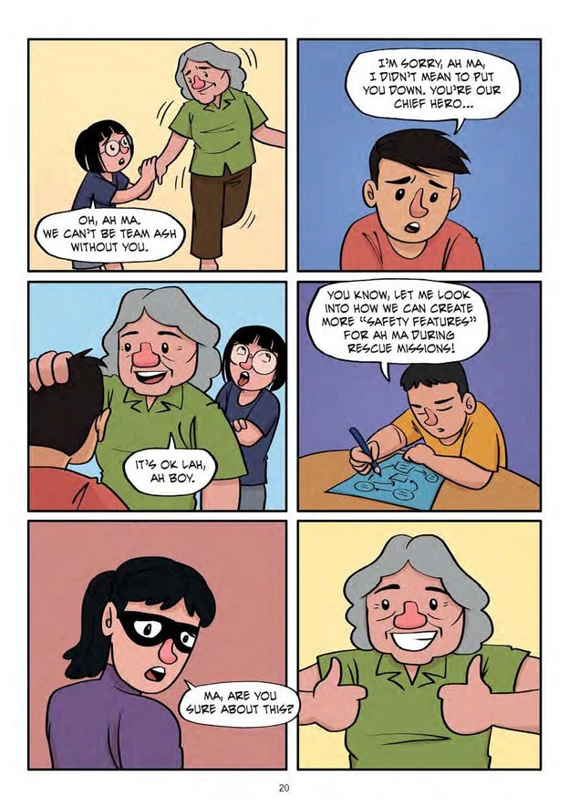 Amazing Ash & Superhero Ah Ma #2: Coming of Age (Paperback)