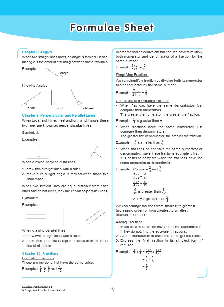 Learning Mathematics For Primary Levels 3B