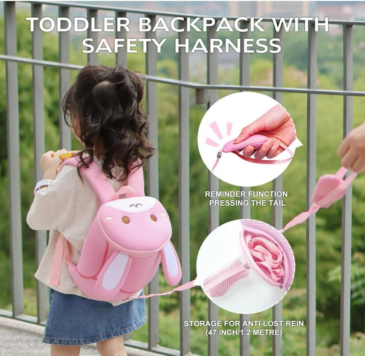 KIDS WAIST BAG PINK RABBIT