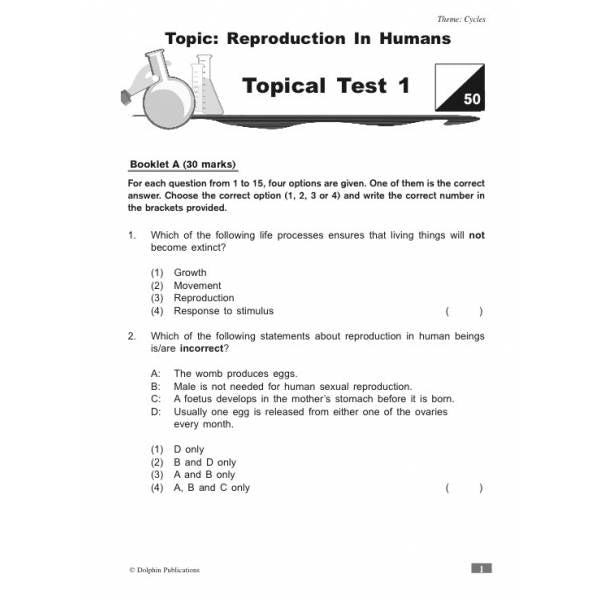 New Topical Science Practice Papers 5